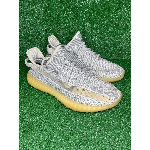 adidas Yeezy Boost 350 V2 Static Non-Reflective EF2905 - Sz 10 - Picture 1 of 8